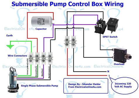 submersible pump wiring diagrams